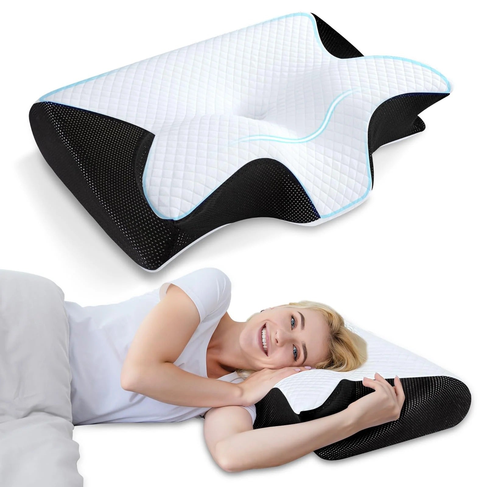 Monary™ Neck Pain Cervical Ergonomic Pillow